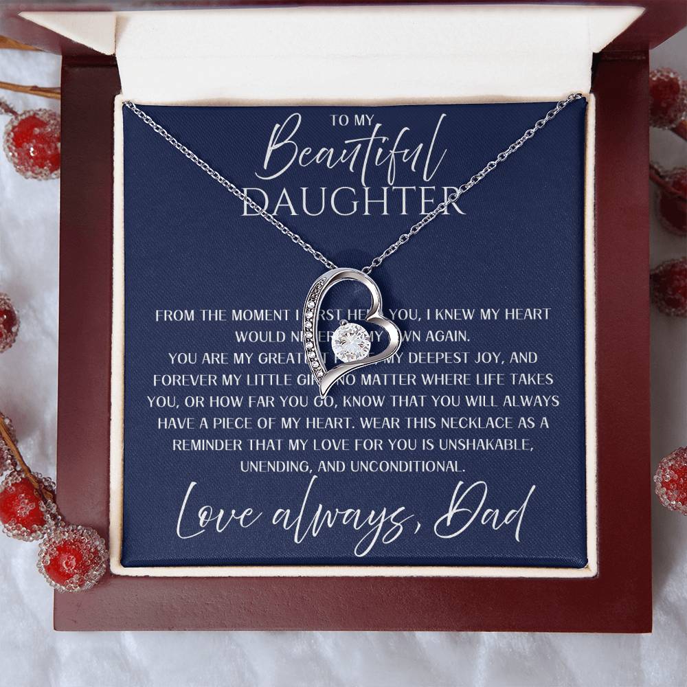 Forever Love Necklace - Gift for Daughter