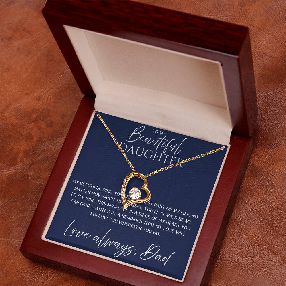 Forever Love Necklace - Gift for Daughter