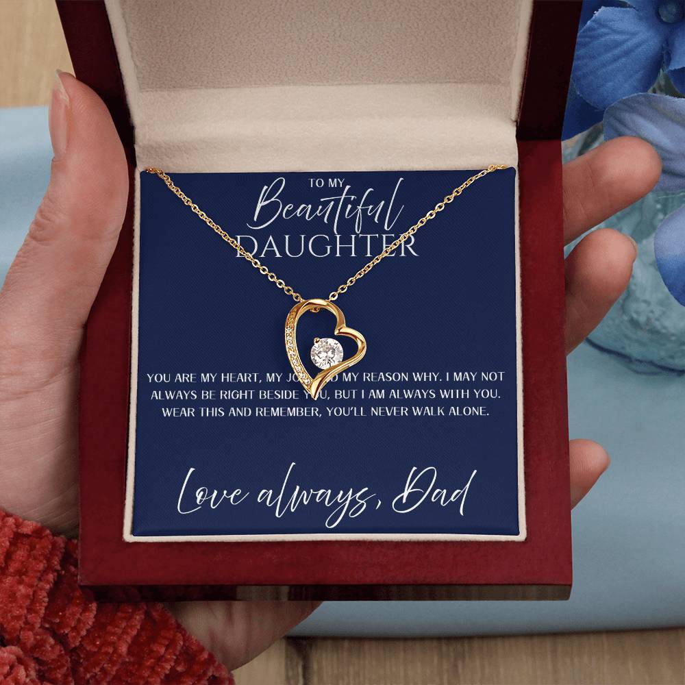 Forever Love Necklace - Gift for Daughter