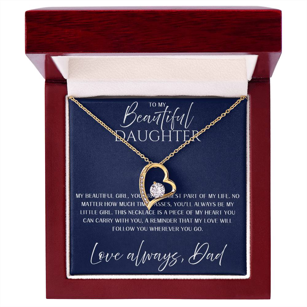 Forever Love Necklace - Gift for Daughter