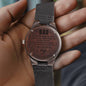 Men's Engraved Watch - Gift for Father - Engraved Message from Son