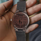Men's Engraved Watch - Gift for Father - Engraved Message from Daughter