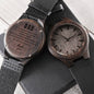 Men's Engraved Watch - Gift for Father - Engraved Message from Son