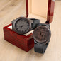 Men's Engraved Watch - Gift for Father - Engraved Message from Daughter