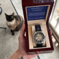 Men’s Openwork Watch - To My Wonderful Husband