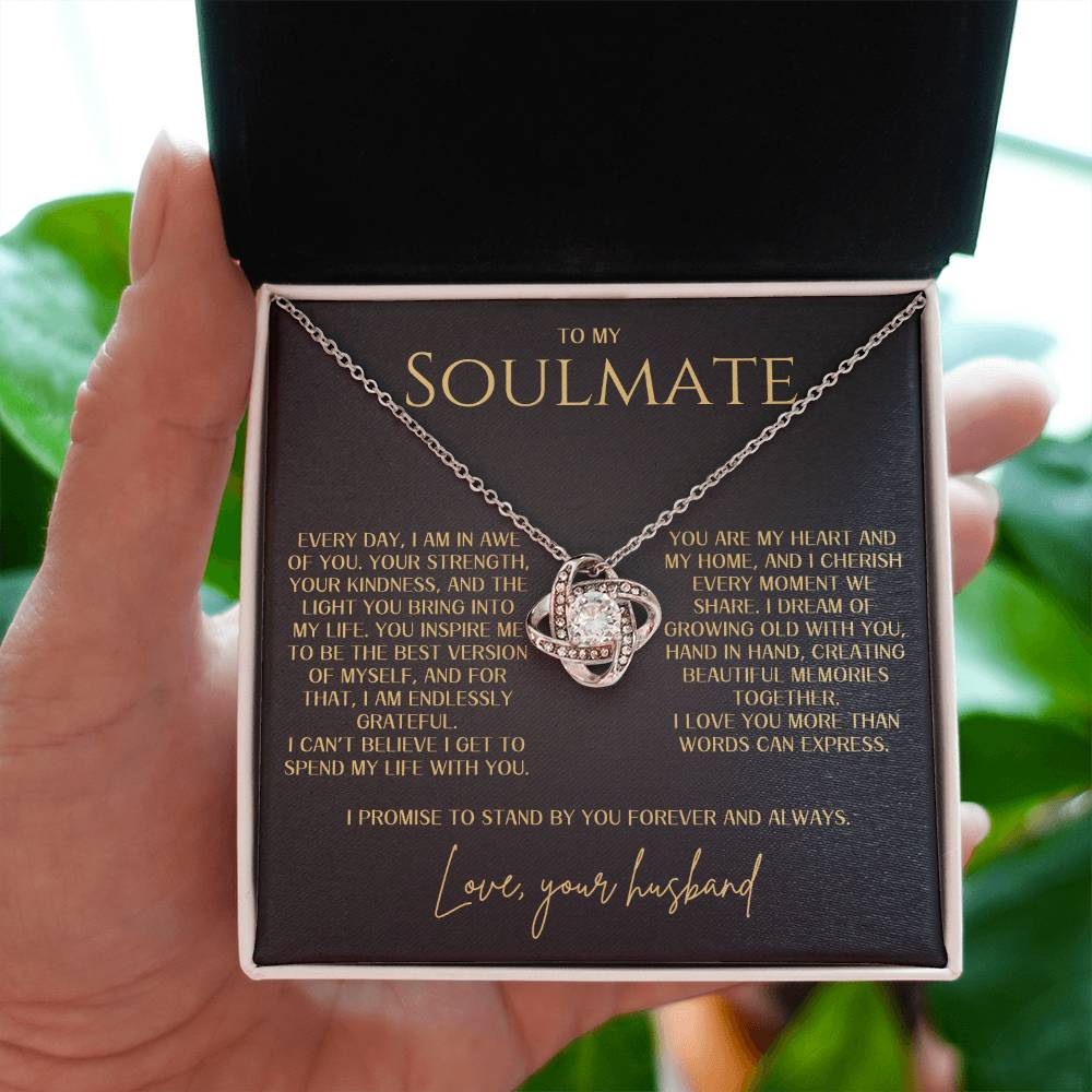 Love Knot Necklace -Gift for Soulmate