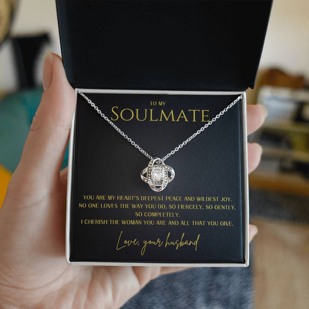 Love Knot Necklace - Gift for Soulmate