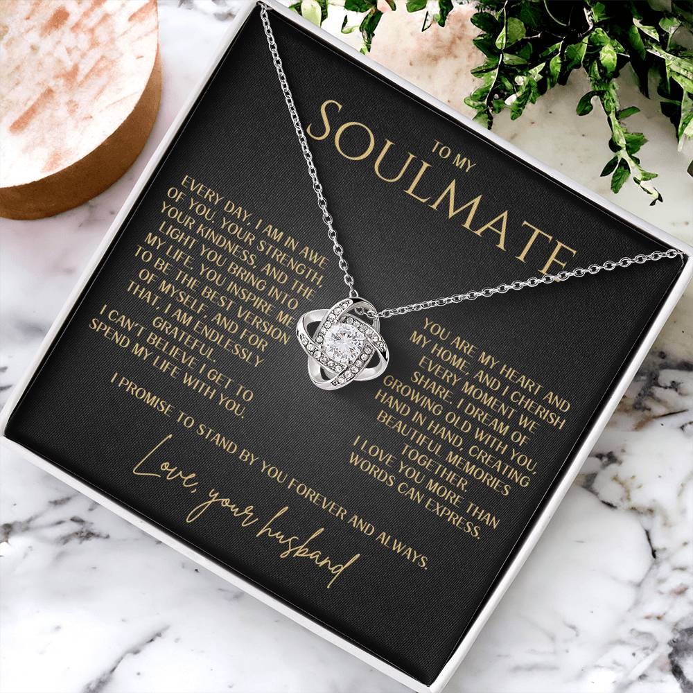Love Knot Necklace -Gift for Soulmate