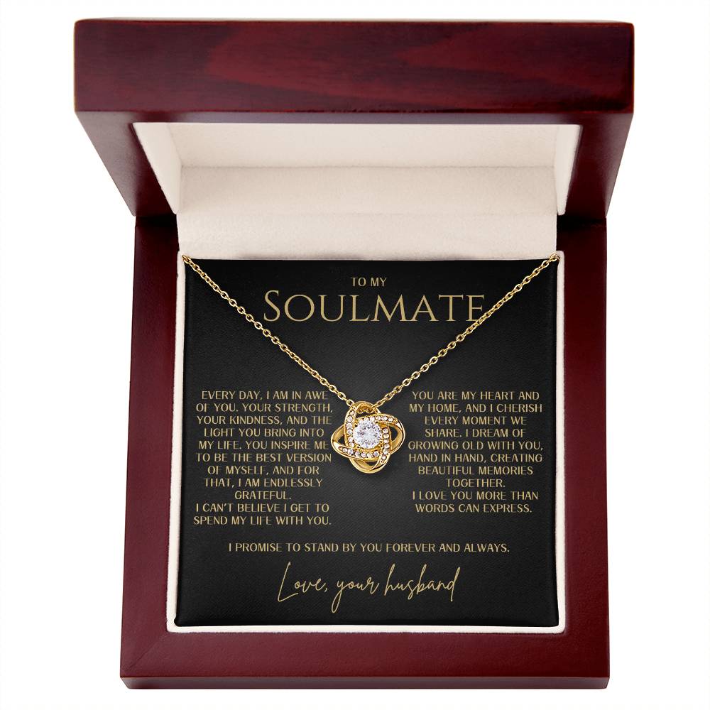 Love Knot Necklace -Gift for Soulmate