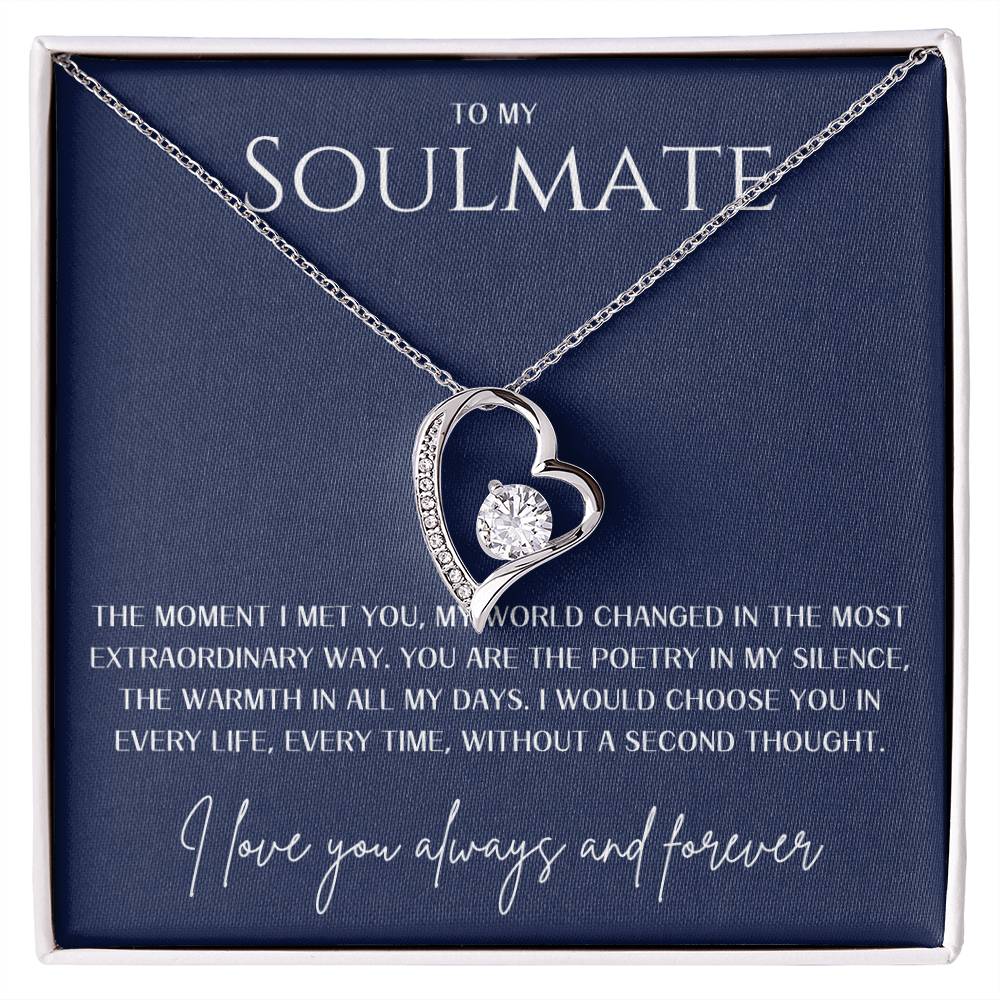 Forever Love Necklace - To My Soulmate 9