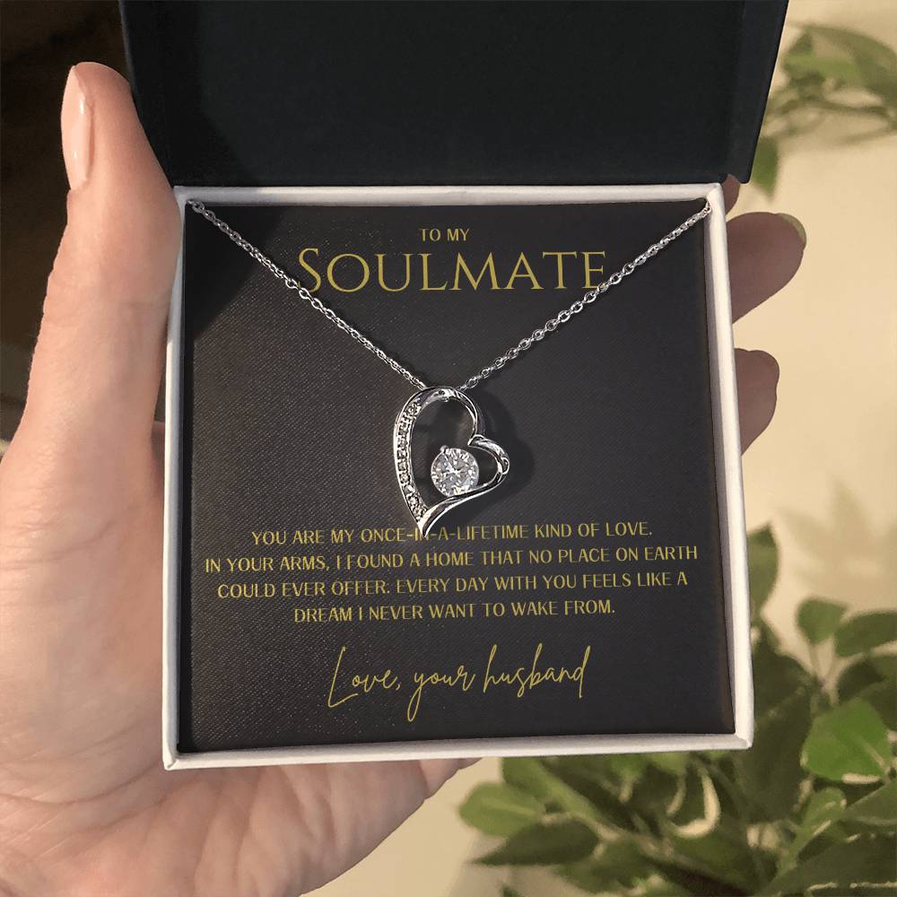 Forever Love Necklace - To My Soulmate