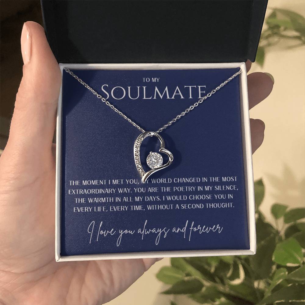 Forever Love Necklace - To My Soulmate 9
