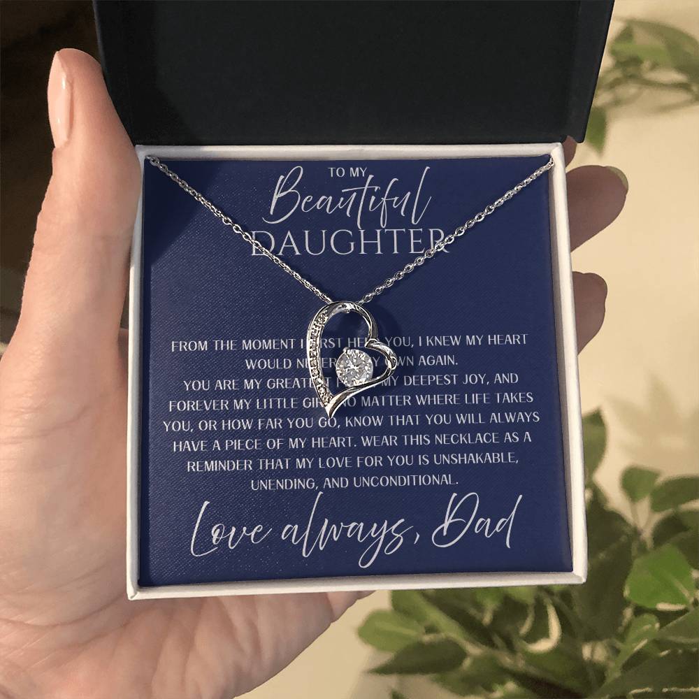 Forever Love Necklace - Gift for Daughter