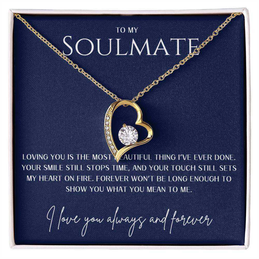Forever Love Necklace - To My Soulmate 8