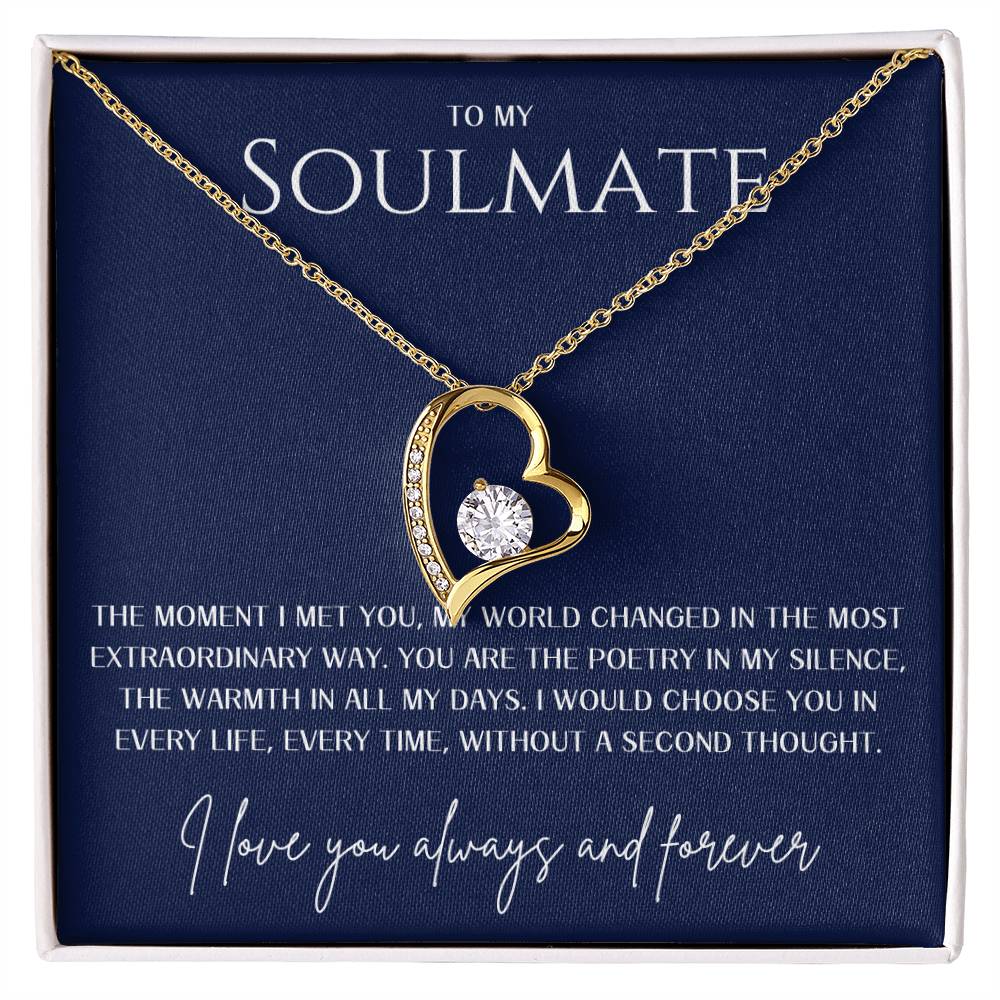 Forever Love Necklace - To My Soulmate 9