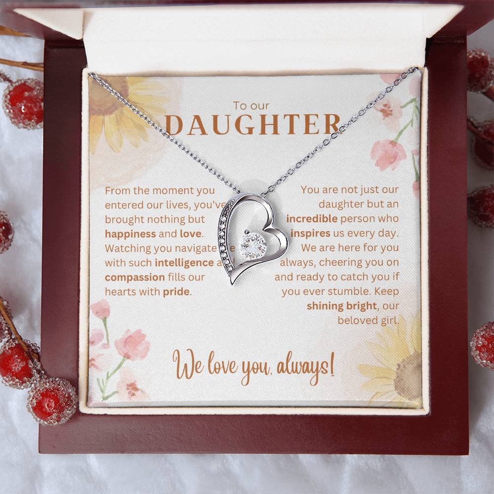 Forever Love Necklace - Gift for Daughter