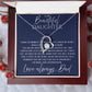 Forever Love Necklace - Gift for Daughter