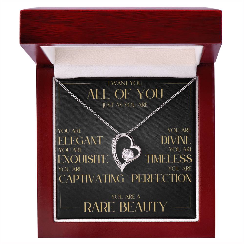 You are a rare beauty