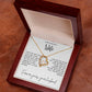 Gift for Wife "You are my heart and soul" Forever Love necklace
