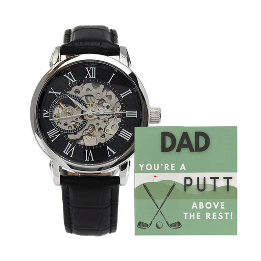 Men's Openwork Watch - Gift for Dad