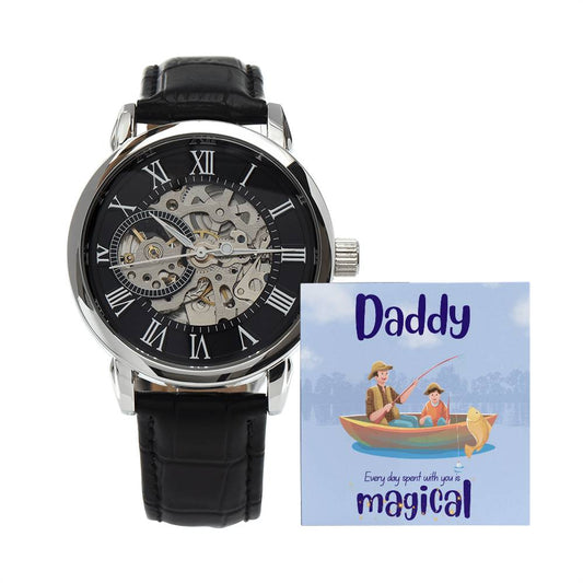 Men's Openwork Watch - Gift for Father