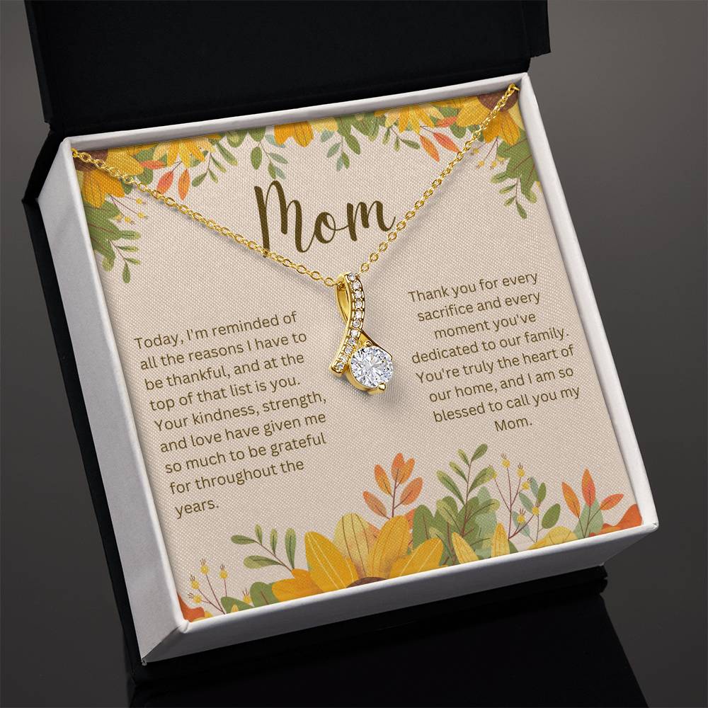 Alluring Beauty Necklace - Thanksgiving Gift for Mother