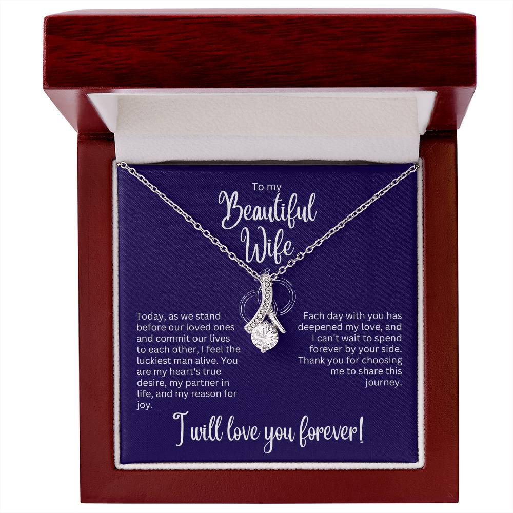 Alluring Beauty Necklace - Gift for Wife on Wedding Day