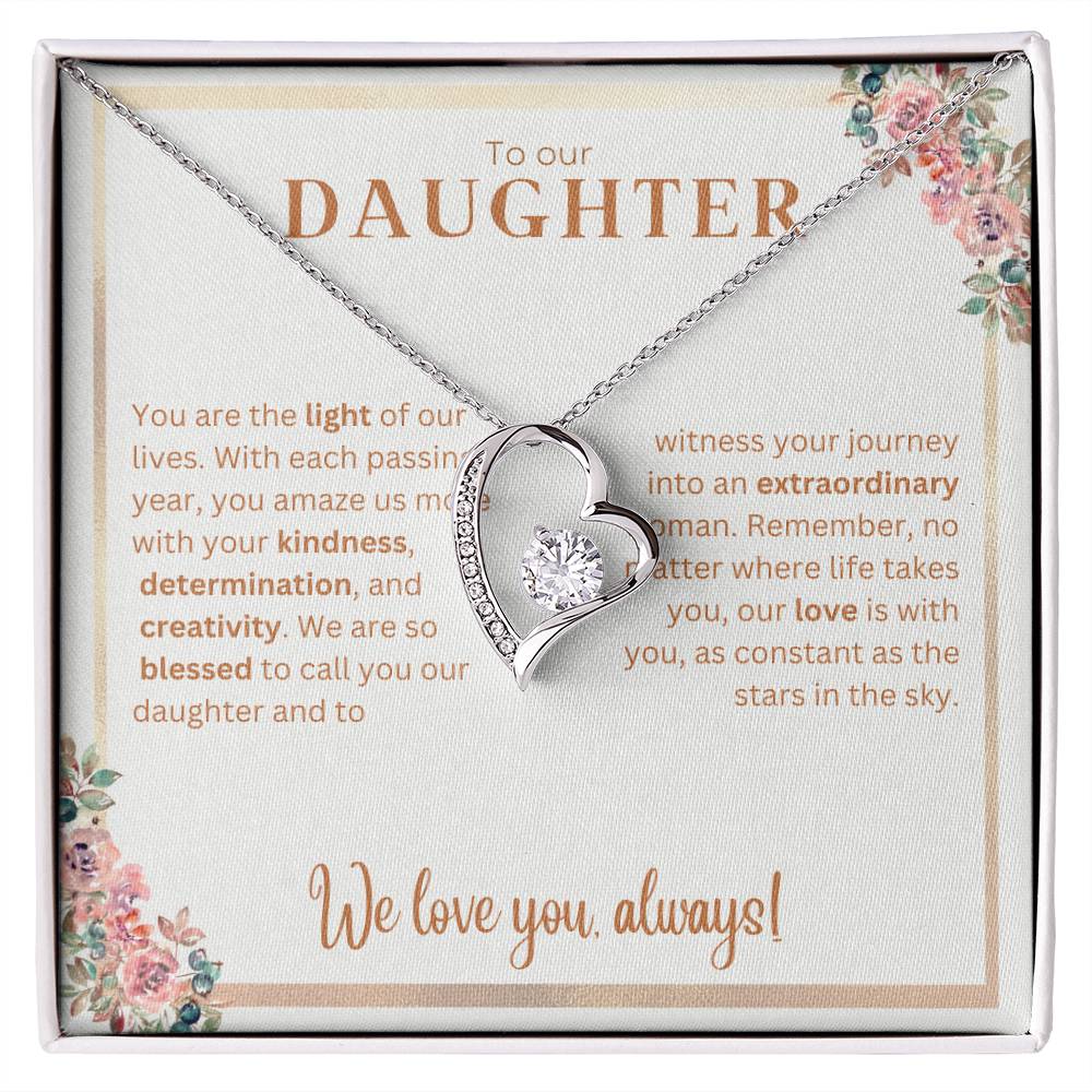 Forever Love Necklace - Gift for Daughter