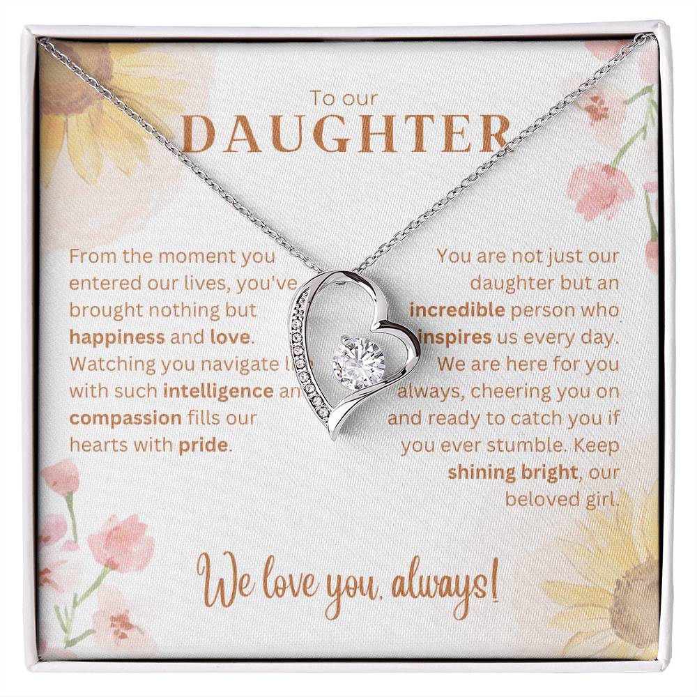 Forever Love Necklace - Gift for Daughter