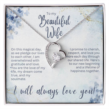 Forever Love Necklace - Wedding Gift for Wife