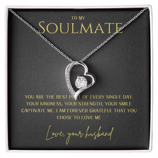 Forever Love Necklace - To My Soulmate