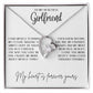 Gift for Girlfriend "The way you love me" Forever Love Necklace