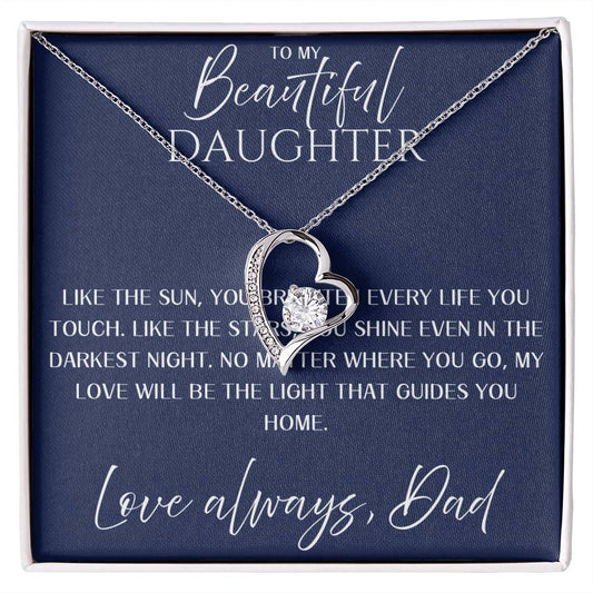 Forever Love Necklace - Gift for Daughter