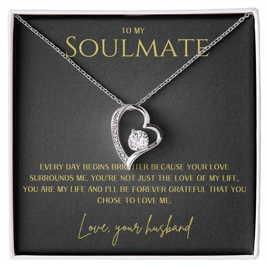 Forever Love Necklace - To My Soulmate