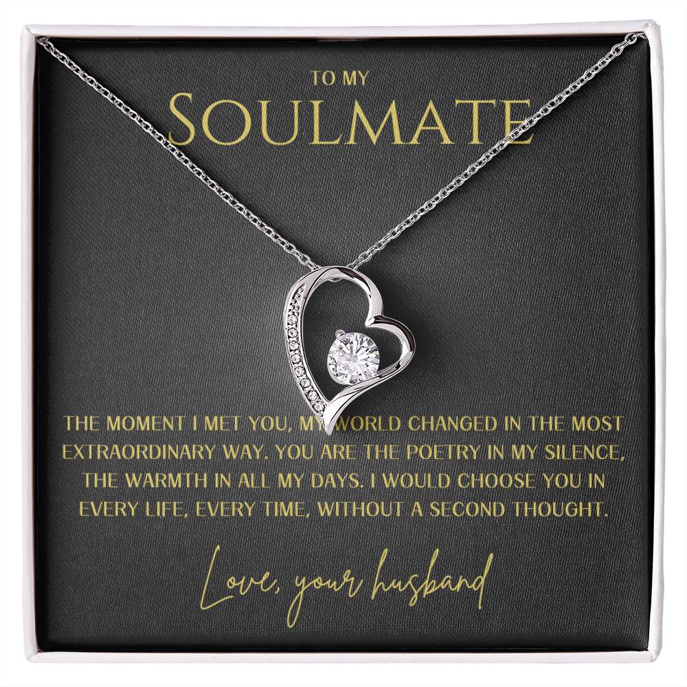 Forever Love Necklace - To My Soulmate