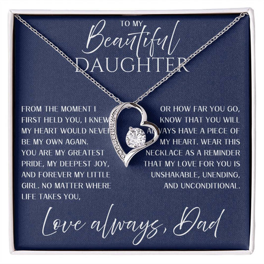 Forever Love Necklace - Gift for Daughter