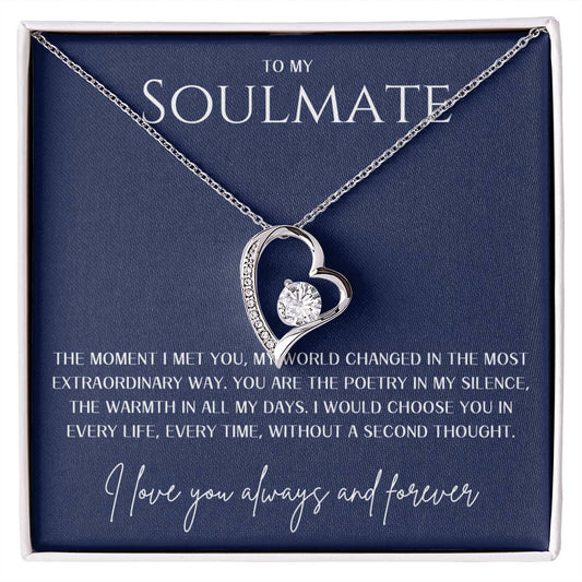 Forever Love Necklace - To My Soulmate 9
