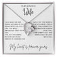 Gift for Wife "Hopelessly in love with you" Forever Love necklace