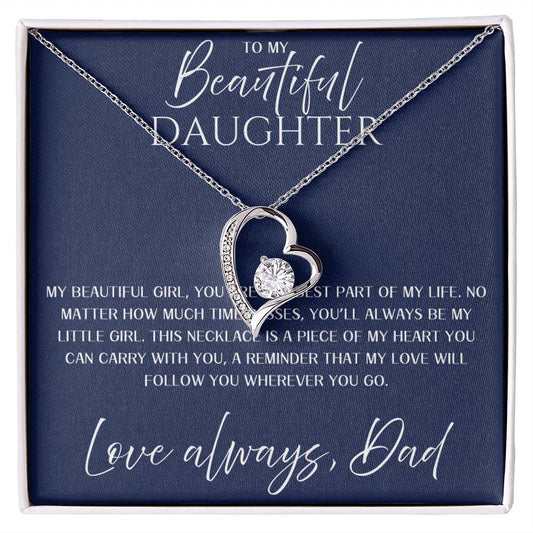 Forever Love Necklace - Gift for Daughter