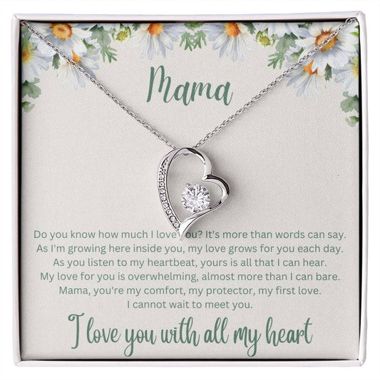 Forever Love Necklace - Gift for Expectant Mama