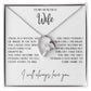 Gift for Wife "Special kind of magic" Forever Love Necklace