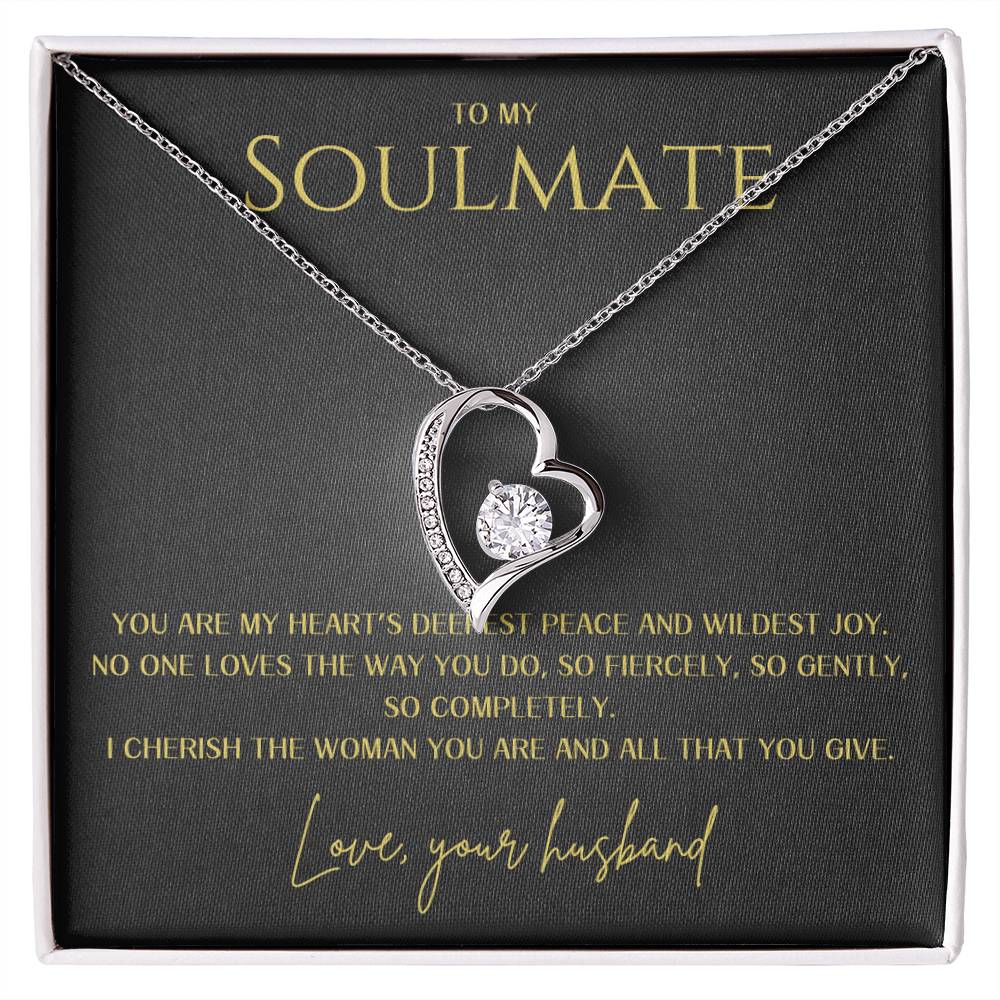 Forever Love Necklace - To My Soulmate