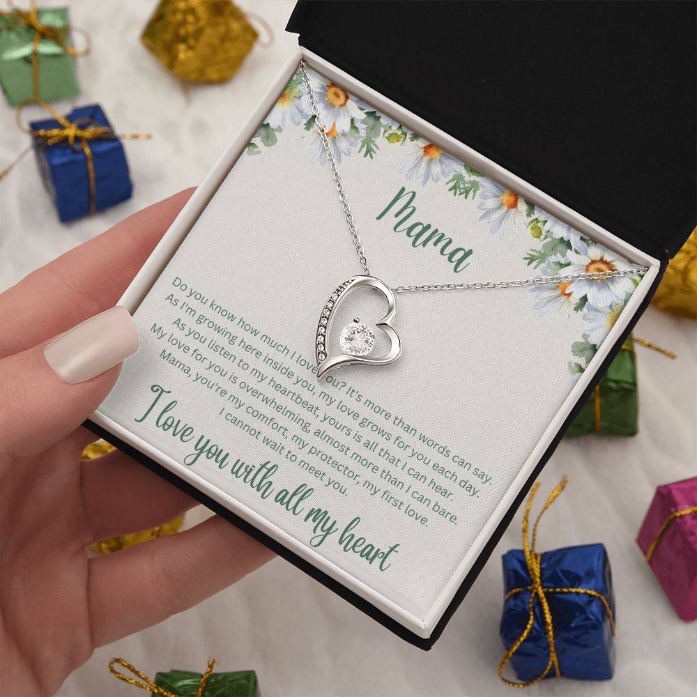 Forever Love Necklace - Gift for Expectant Mama