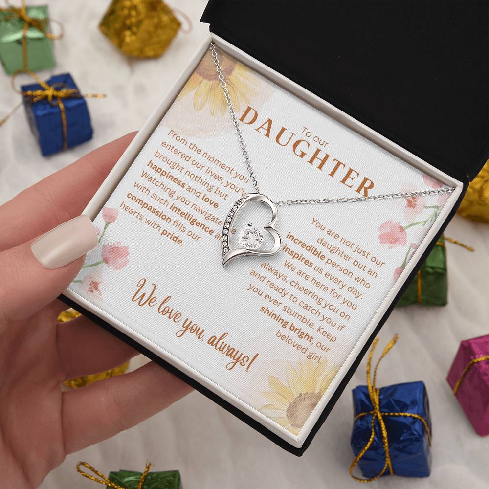 Forever Love Necklace - Gift for Daughter