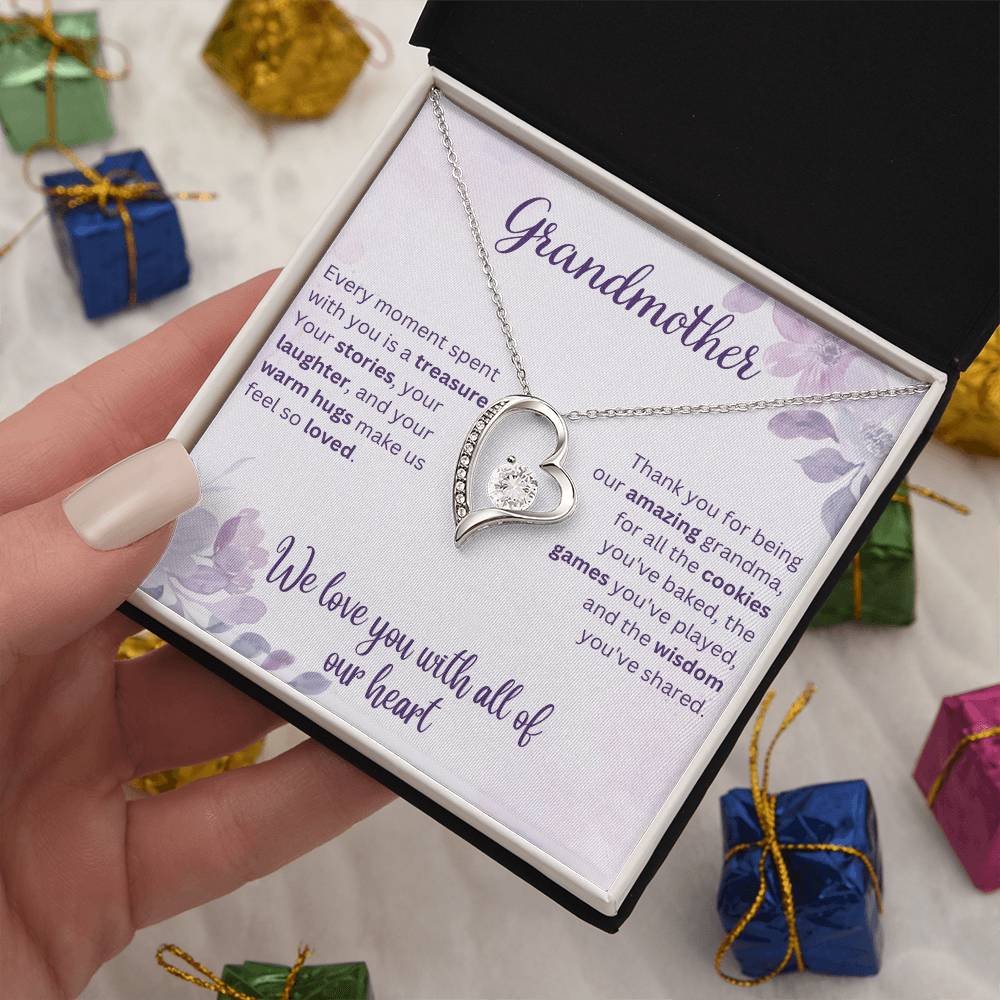 Forever Love Necklace - Gift for Grandmother