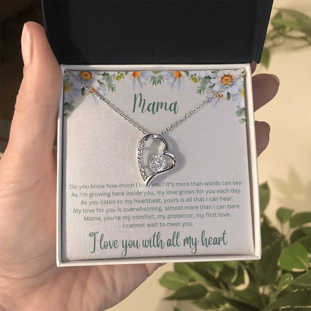 Forever Love Necklace - Gift for Expectant Mama