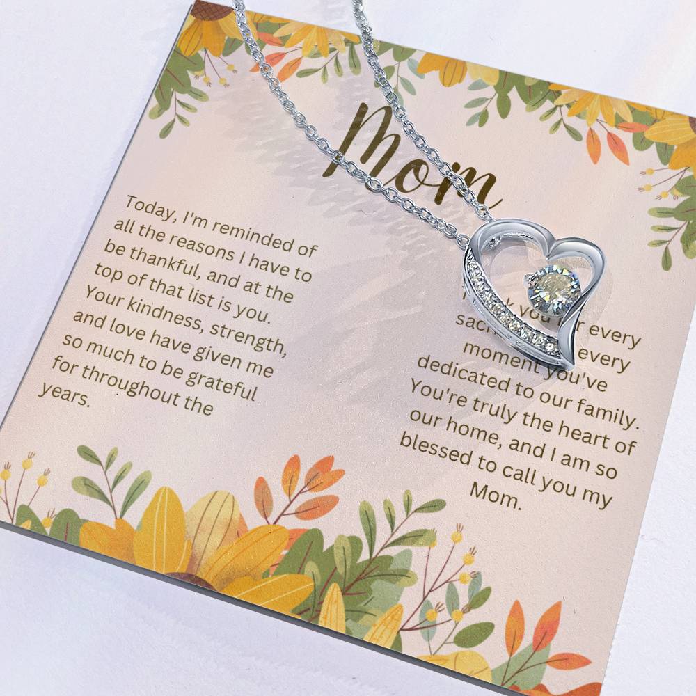 Forever Love Necklace - Thanksgiving Gift for Mother