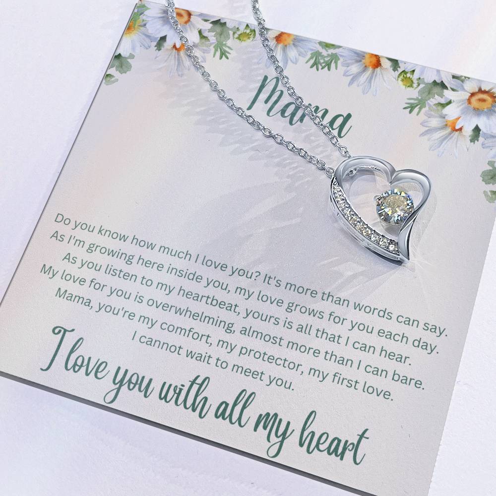 Forever Love Necklace - Gift for Expectant Mama