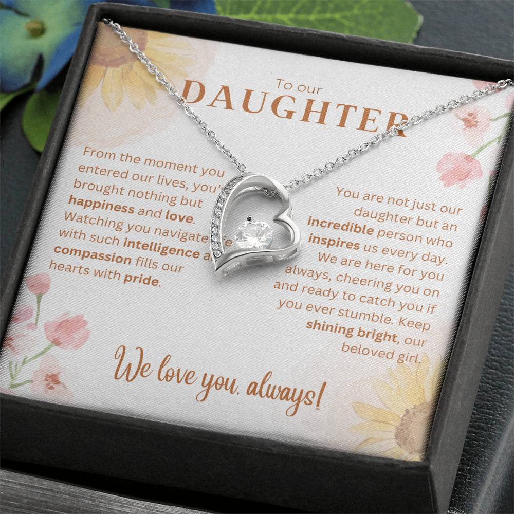 Forever Love Necklace - Gift for Daughter