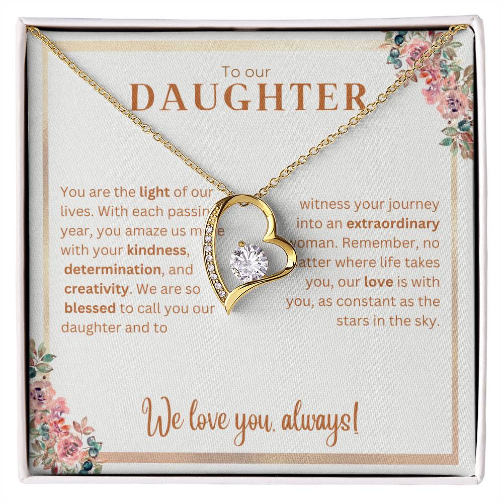 Forever Love Necklace - Gift for Daughter